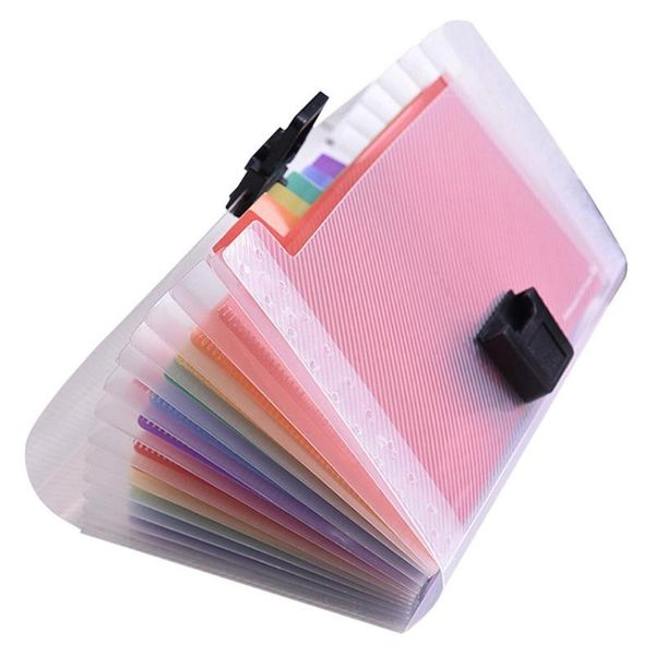 storage bags a6 mini 13 pockets portable clip with buckle expanding file folder rainbow document organiser multicolor wallet case
storage bags a6 mini 13 pockets portable clip with buckle expanding file folder rainbow document organiser multicolor wallet case