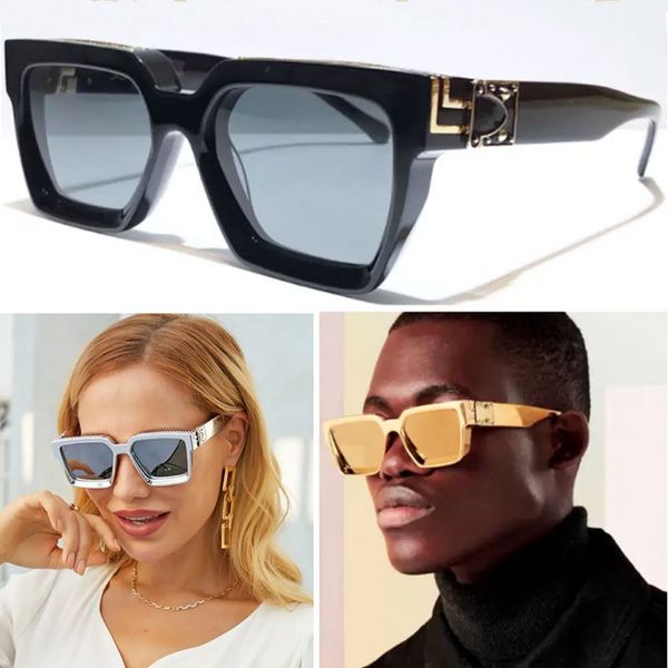 fashion new sunglasses 1165w classic mens millionaire square glasses luxury design gold decoration ladies glasses with box, White;black
fashion new sunglasses 1165w classic mens millionaire square glasses luxury design gold decoration ladies glasses with box, White;black