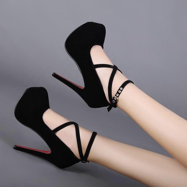 classic high heels women's sandals summer shoes ladies strappy pumps platform woman ankle strap dress, Black
classic high heels women's sandals summer shoes ladies strappy pumps platform woman ankle strap dress, Black