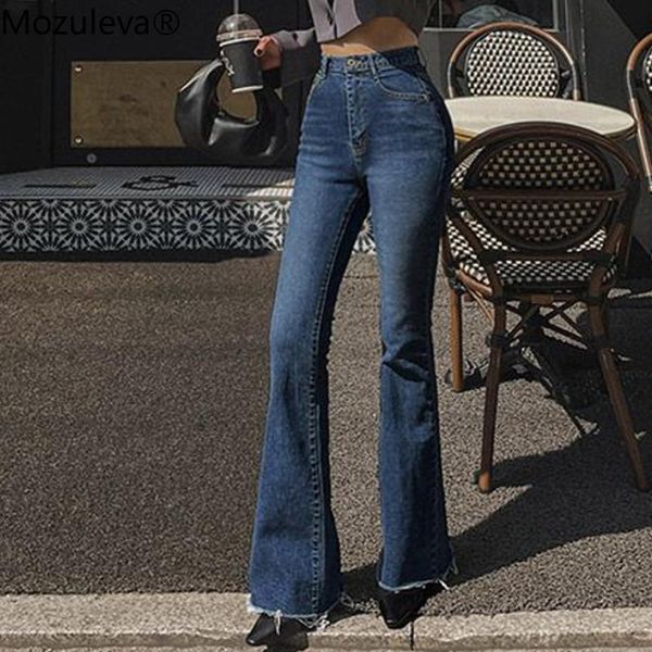 women's jeans mozuleva 2021 fashion korean style women skinny flare high waist fenale slim fit stretch vintage long denim pants, Blue
women's jeans mozuleva 2021 fashion korean style women skinny flare high waist fenale slim fit stretch vintage long denim pants, Blue