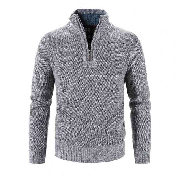 2021 autumn winter men's solid color long sve knitted turtleneck zipper neck men sweater pullover outerwear, White;black
2021 autumn winter men's solid color long sve knitted turtleneck zipper neck men sweater pullover outerwear, White;black