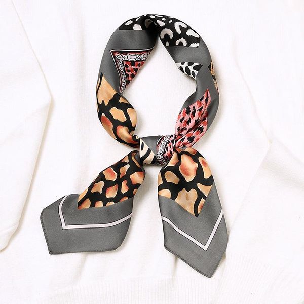 scarves leopard pattern silk square scarf bright elegant sweater neckwear silky soft hankerchief head, Blue;gray
scarves leopard pattern silk square scarf bright elegant sweater neckwear silky soft hankerchief head, Blue;gray
