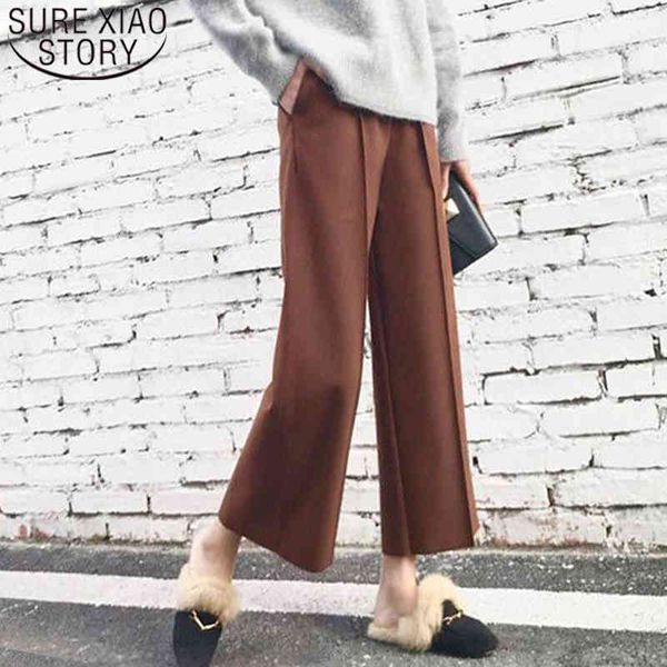 winter women high waist straight female pocket trousers wide leg korean ankle-length pants solid 6990 50 210415, Black;white
winter women high waist straight female pocket trousers wide leg korean ankle-length pants solid 6990 50 210415, Black;white