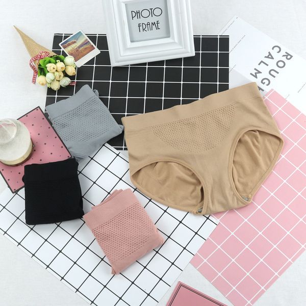 spring and summer 3d massage beehive warm seamless medium waist large women's cotton crotch closed triangle underwear, Black;pink
spring and summer 3d massage beehive warm seamless medium waist large women's cotton crotch closed triangle underwear, Black;pink