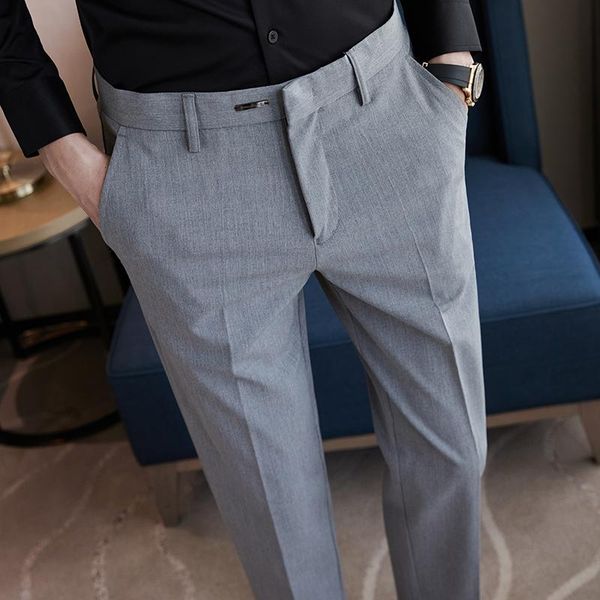 men's suits & blazers solid color suit pants casual slim fit business dress pant office social wedding groom trousers costume h, White;black
men's suits & blazers solid color suit pants casual slim fit business dress pant office social wedding groom trousers costume h, White;black