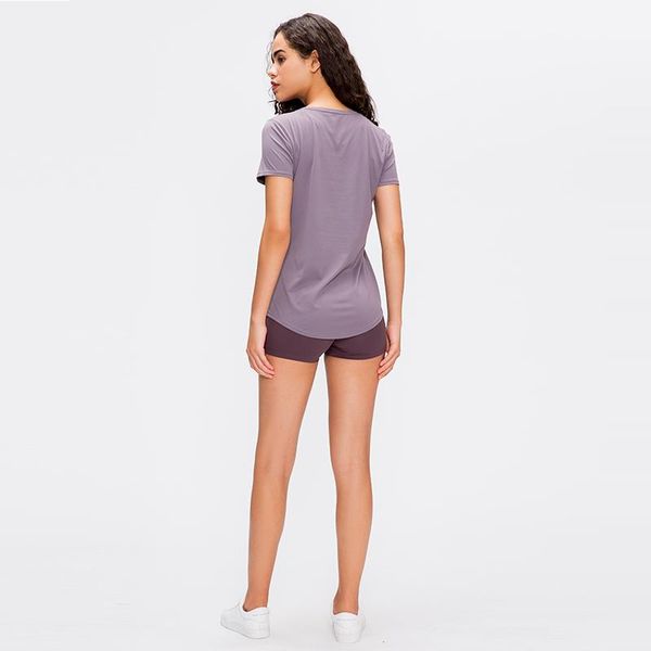 yoga outfit summer round neck sports versatile sweat absorption loose quick dry solid size fitness t-shirt short sleeve girl
yoga outfit summer round neck sports versatile sweat absorption loose quick dry solid size fitness t-shirt short sleeve girl