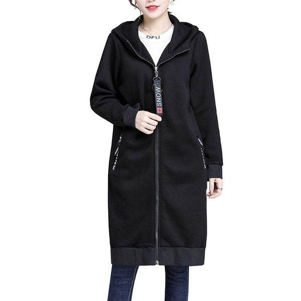women's hoodies & sweatshirts oversize women jacket autumn winter plus velvet coat female size 4xl-8xl casual g950, Black
women's hoodies & sweatshirts oversize women jacket autumn winter plus velvet coat female size 4xl-8xl casual g950, Black