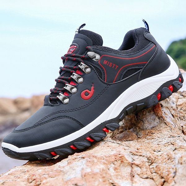 men climbing shoes non slip hiking shoes for men waterproof trekking sneakers man fishing camping shoes hunting boots new, Black
men climbing shoes non slip hiking shoes for men waterproof trekking sneakers man fishing camping shoes hunting boots new, Black