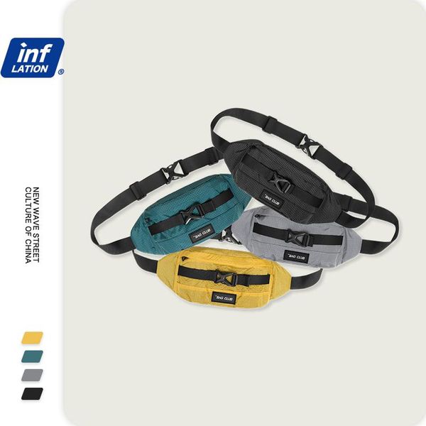 summer outdoor men shoulder bag streetwear fashion fanny pack small functional belt bum crossbody bags 310ai waist
summer outdoor men shoulder bag streetwear fashion fanny pack small functional belt bum crossbody bags 310ai waist