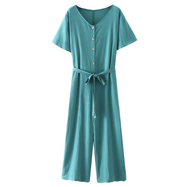 bbwm summer women jumpsuit sashes o-neck short sleeve jumpsuits chic lady fashion casual women clothes 210520, Black;white
bbwm summer women jumpsuit sashes o-neck short sleeve jumpsuits chic lady fashion casual women clothes 210520, Black;white