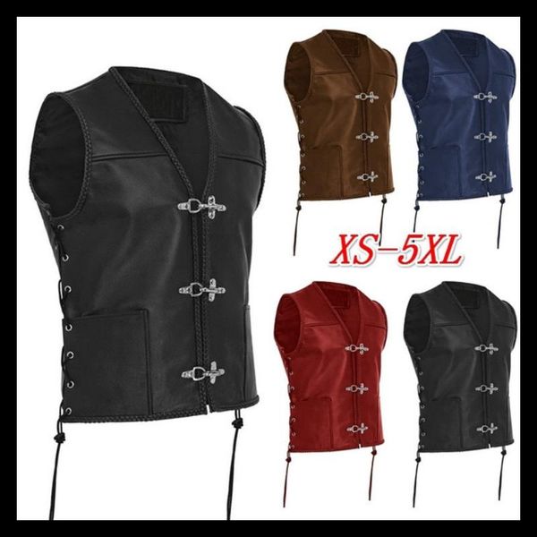 men' tank men knight vest black biker motorcycle hip hop waistcoat punk male faux leather single breasted sleeveless jacket pu -40, White;black
men' tank men knight vest black biker motorcycle hip hop waistcoat punk male faux leather single breasted sleeveless jacket pu -40, White;black