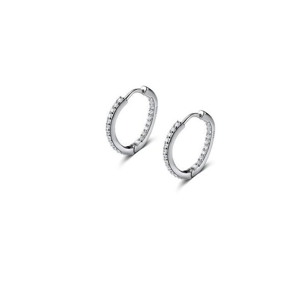 hoop & huggie silver earrings 100% 925 sterling, Golden;silver 
hoop & huggie silver earrings 100% 925 sterling, Golden;silver