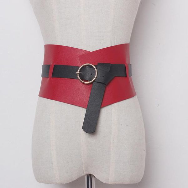 belts est 8cm wide faux leather belt adjustable slim corset body shaper grain retro design waistband dress accessories, Black;brown
belts est 8cm wide faux leather belt adjustable slim corset body shaper grain retro design waistband dress accessories, Black;brown