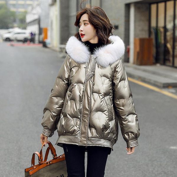 women's down & parkas isenmal winter jacket women large fur white duck coat thick warm zipper snow outerwear, Black
women's down & parkas isenmal winter jacket women large fur white duck coat thick warm zipper snow outerwear, Black