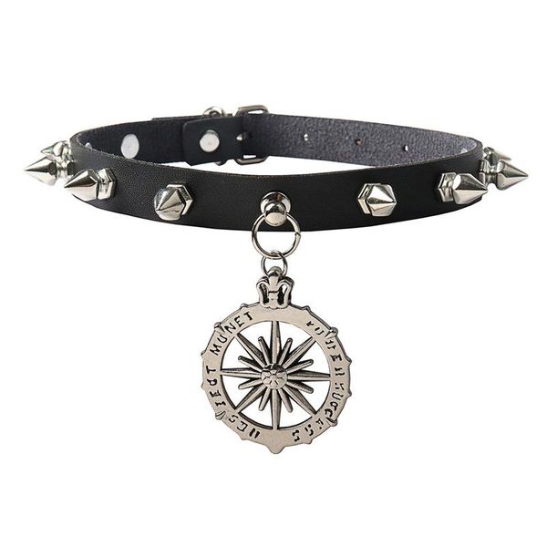chokers vintage punk gothic choker necklace women pu leather spike metal black pendant harajuku fashion jewelry, Golden;silver
chokers vintage punk gothic choker necklace women pu leather spike metal black pendant harajuku fashion jewelry, Golden;silver