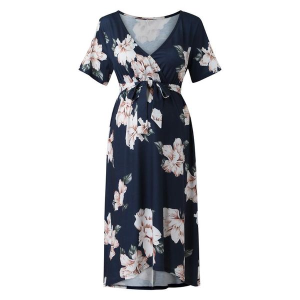 maternity dresses summer women short sleeve v-neck floral printed dress pregnancy nursing breastfeeding with belt clothes 2021, White
maternity dresses summer women short sleeve v-neck floral printed dress pregnancy nursing breastfeeding with belt clothes 2021, White