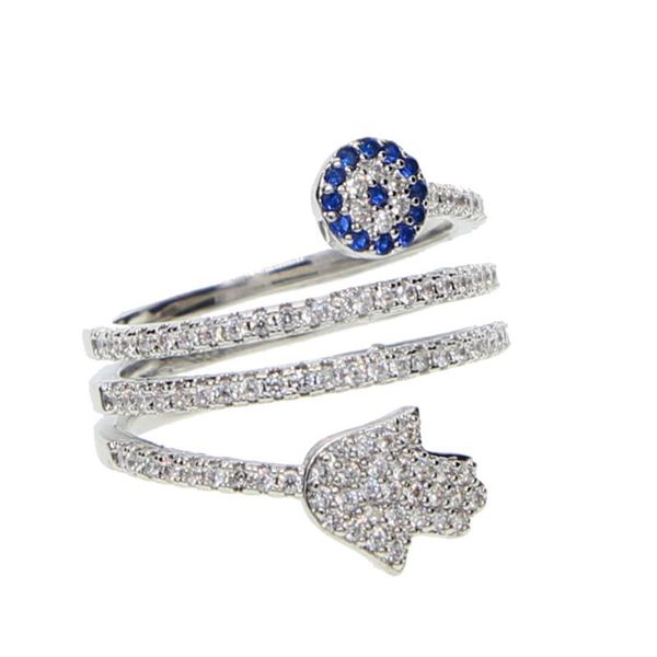 wedding rings 2021 fashion design silver color micro pave cz sparking bling hamsa hand evil eye charm turkish lucky ring, Slivery;golden
wedding rings 2021 fashion design silver color micro pave cz sparking bling hamsa hand evil eye charm turkish lucky ring, Slivery;golden