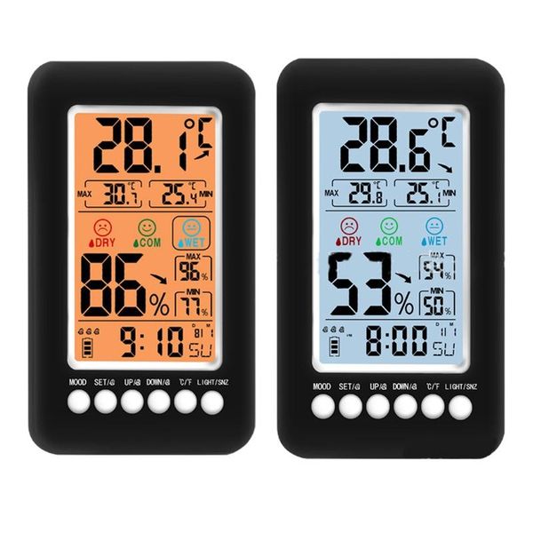 timers indoor thermometer accurate digital temperature hygrometer gauge w/ alarm clock
timers indoor thermometer accurate digital temperature hygrometer gauge w/ alarm clock