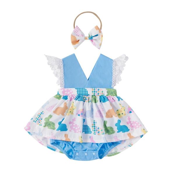 easter day 0-24m born baby girls boys rompers cartoon print lace sleeve jumpsuits headband, Blue
easter day 0-24m born baby girls boys rompers cartoon print lace sleeve jumpsuits headband, Blue