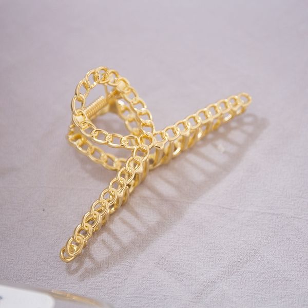 uxek korean pin female large chain cross grab hair barrettes clips bathtub headdress headdressbath plate hair metal grab, Golden;silver
uxek korean pin female large chain cross grab hair barrettes clips bathtub headdress headdressbath plate hair metal grab, Golden;silver