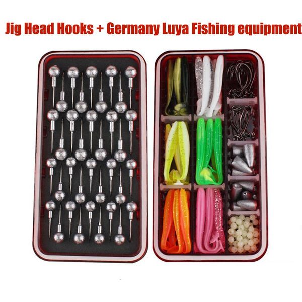 fishing hooks pro beros lead jig head hook set soft worm bait bass fish trout lure rig barbed
fishing hooks pro beros lead jig head hook set soft worm bait bass fish trout lure rig barbed