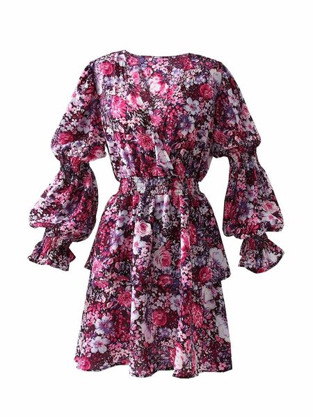 casual dresses women dress 2021 purple print mini woman vintage turn-down collar puff sleeve ruffle pleated short chic, Black;gray
casual dresses women dress 2021 purple print mini woman vintage turn-down collar puff sleeve ruffle pleated short chic, Black;gray