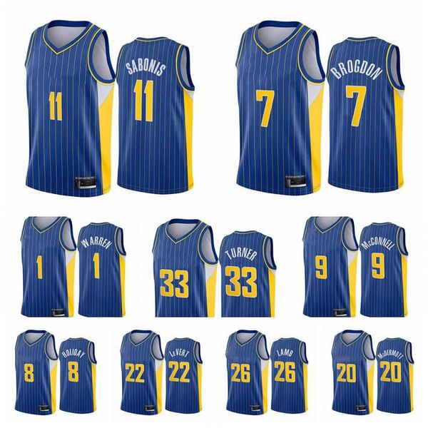 2021 indiana pacers men domantas sabonis malcolm brogdon myles turner caris levert t.j.warren mcconnell trade city basketball jersey, Black;red
2021 indiana pacers men domantas sabonis malcolm brogdon myles turner caris levert t.j.warren mcconnell trade city basketball jersey, Black;red