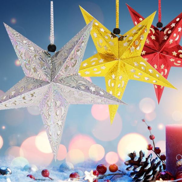 party decoration colorful laser five-pointed star wedding christmas decor three-dimensional cutout ceiling home hangings lamp cover
party decoration colorful laser five-pointed star wedding christmas decor three-dimensional cutout ceiling home hangings lamp cover
