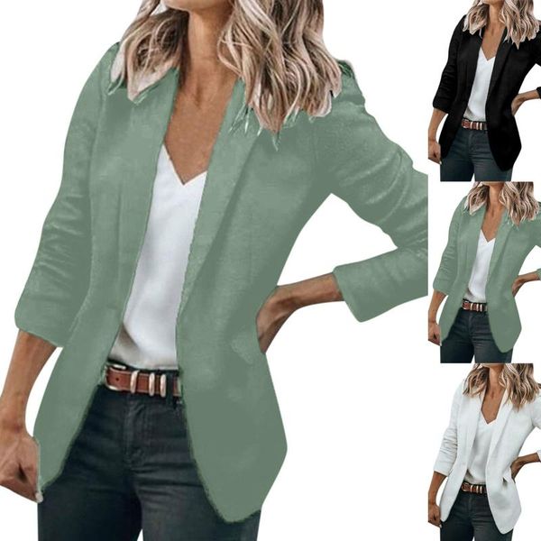 women's jackets casual elegant blazer coats womens solid color loose long sleeve fashion cardigan coat office women, Black;brown
women's jackets casual elegant blazer coats womens solid color loose long sleeve fashion cardigan coat office women, Black;brown