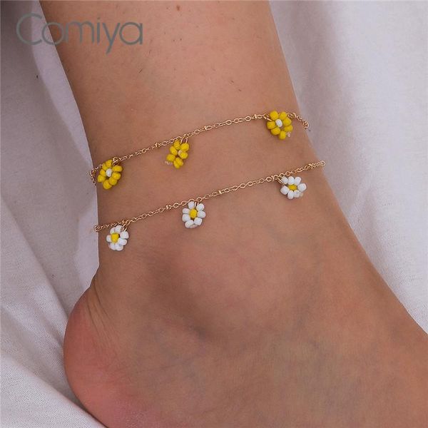 anklets comiy bangle chain gold color zinc alloy links korean jewelry acrylic flowers pendant ankle bijoux for women femme bracelet, Red;blue
anklets comiy bangle chain gold color zinc alloy links korean jewelry acrylic flowers pendant ankle bijoux for women femme bracelet, Red;blue