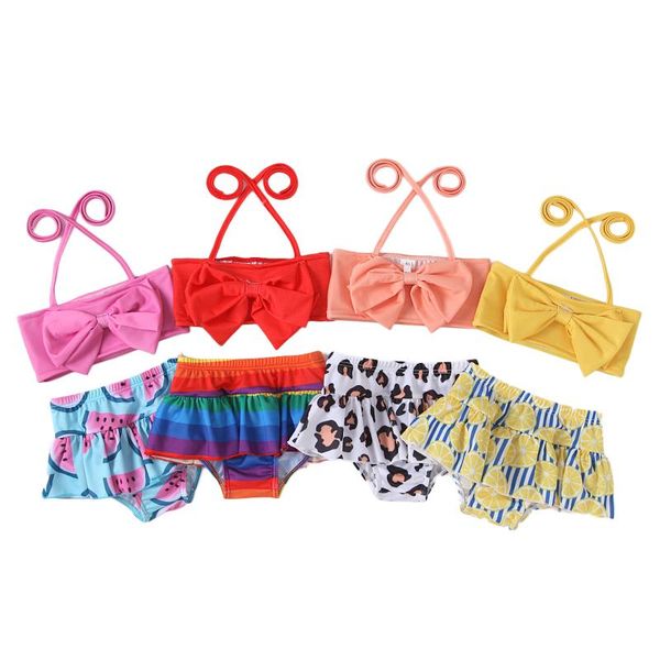 one-pieces girls two-piece swimming clothes set, halter neck sleeveless and printed pattern shorts, rosy/ red/ orange/ yellow 6m-4t, Black
one-pieces girls two-piece swimming clothes set, halter neck sleeveless and printed pattern shorts, rosy/ red/ orange/ yellow 6m-4t, Black