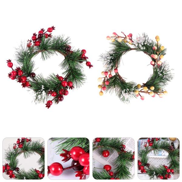 decorative flowers & wreaths 2pcs creative christmas attractive wreath decoration garland decor for holiday home weeding
decorative flowers & wreaths 2pcs creative christmas attractive wreath decoration garland decor for holiday home weeding