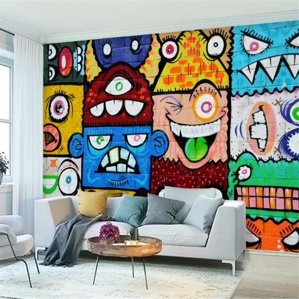 wallpapers wellyu custom wallpaper papel de parede contrast color graffiti face cartoon creative trend tooling wall tapeta
wallpapers wellyu custom wallpaper papel de parede contrast color graffiti face cartoon creative trend tooling wall tapeta