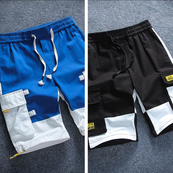 a 448 seven minutes of pants color matching shorts loose 2021 summer slacks 5 minutes of pants trend 7 points 6 pants men's divis, Blue
a 448 seven minutes of pants color matching shorts loose 2021 summer slacks 5 minutes of pants trend 7 points 6 pants men's divis, Blue