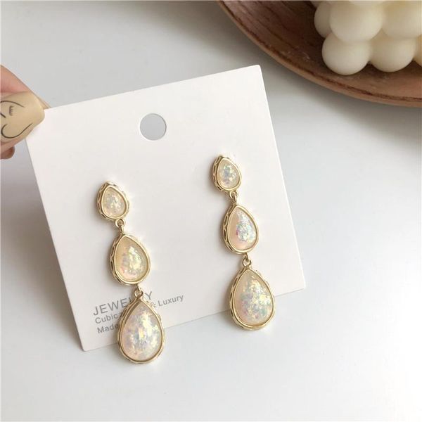 dangle & chandelier 2021 korean fashion jewelry long colorful high-quality resin earrings gold metal drop earring for women gift, Silver
dangle & chandelier 2021 korean fashion jewelry long colorful high-quality resin earrings gold metal drop earring for women gift, Silver