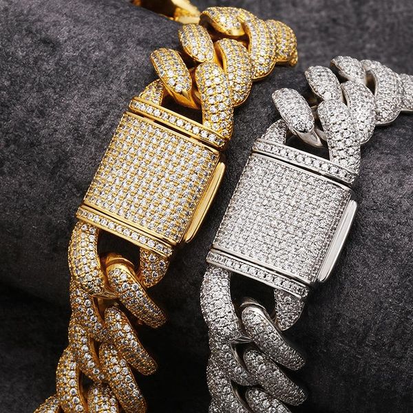 20mm cubic zircon prong cubans link necklace gold silver color plated luxury copper micro paved cz cuban chain chains
20mm cubic zircon prong cubans link necklace gold silver color plated luxury copper micro paved cz cuban chain chains