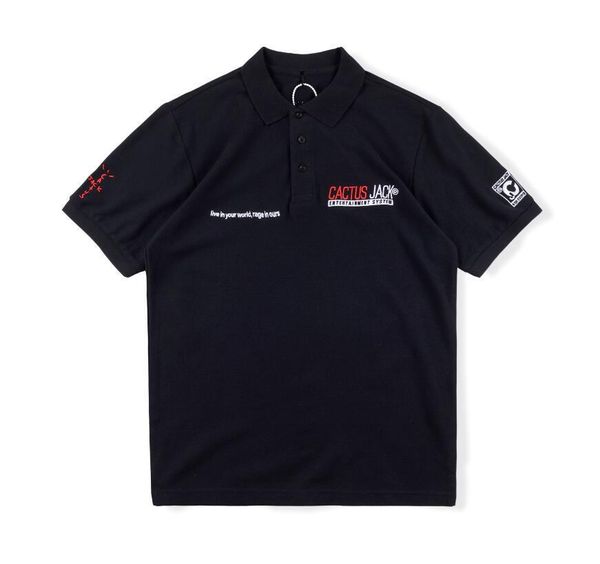 21ss travis scott cactus jack staff tee polos embroidered logo lapel short sleeve t-shirt for men's and women's couples designer, White;black
21ss travis scott cactus jack staff tee polos embroidered logo lapel short sleeve t-shirt for men's and women's couples designer, White;black