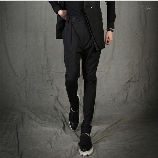 men's pants 27-44 2022 spring korean men casual harem large size feet trousers boot cut hairstylist singer costumes clothing men's, Black
men's pants 27-44 2022 spring korean men casual harem large size feet trousers boot cut hairstylist singer costumes clothing men's, Black