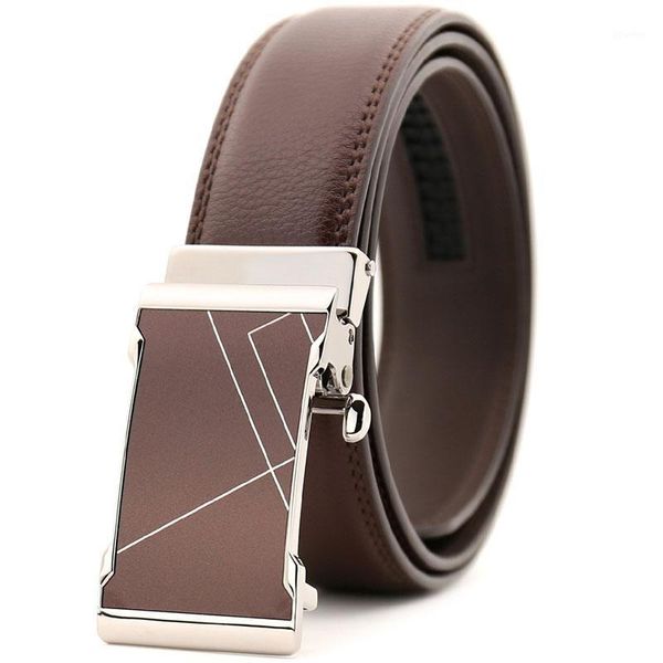 belts design men's leather belt brand black brown automatic buckle ratchet strap for male men business gift1
belts design men's leather belt brand black brown automatic buckle ratchet strap for male men business gift1