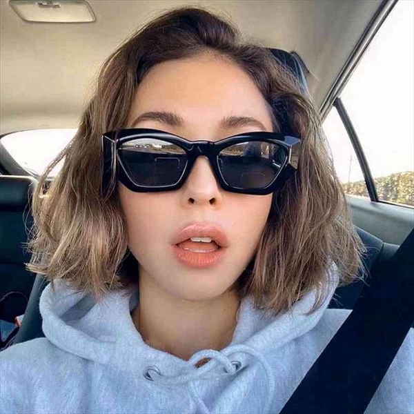 fashion trend sunglasses women brand designer retro classic sunglasses square mens driving uv400, White;black
fashion trend sunglasses women brand designer retro classic sunglasses square mens driving uv400, White;black