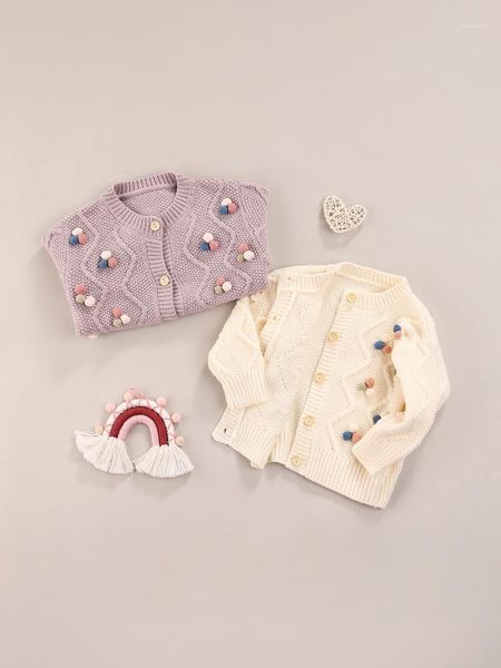 pullover autumn toddler knitted cardigan, little girls plush ball decoration round collar long sleeve single-breasted outwear casual, Blue
pullover autumn toddler knitted cardigan, little girls plush ball decoration round collar long sleeve single-breasted outwear casual, Blue