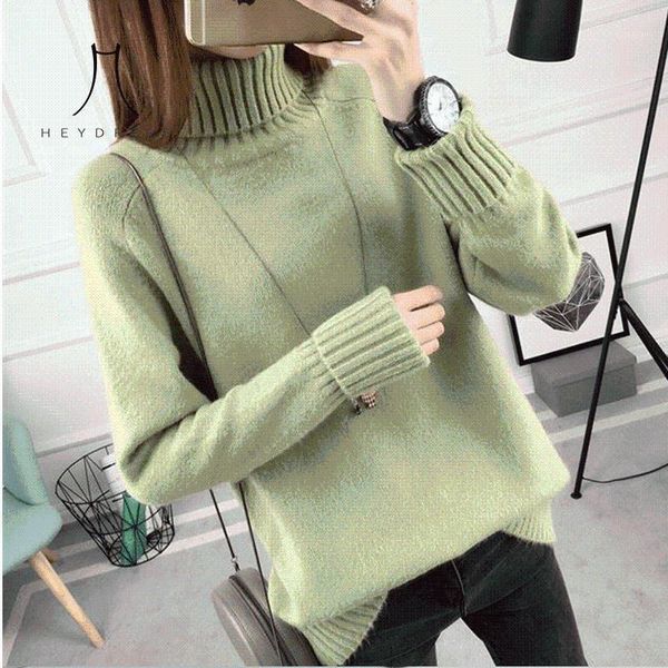 women's sweaters heydress autumn winter solid warm casual women thick sweater lady turtelneck pollovers female long sleeve jumper, White;black
women's sweaters heydress autumn winter solid warm casual women thick sweater lady turtelneck pollovers female long sleeve jumper, White;black