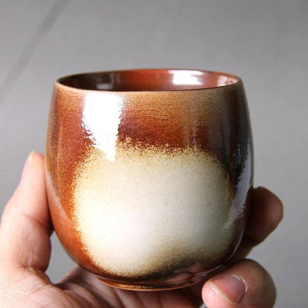 ceramic single water mug kiln change imitation wood fired pottery tea cup individual ancient teacup cups & saucers
ceramic single water mug kiln change imitation wood fired pottery tea cup individual ancient teacup cups & saucers