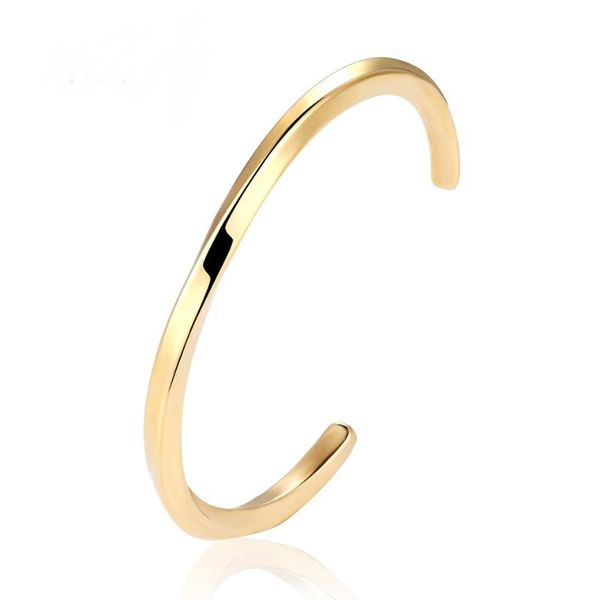 bangle bobasi simple classic titanium stainless steel gold color for women cuff bracelets & bracelet men female open bangles, Black
bangle bobasi simple classic titanium stainless steel gold color for women cuff bracelets & bracelet men female open bangles, Black