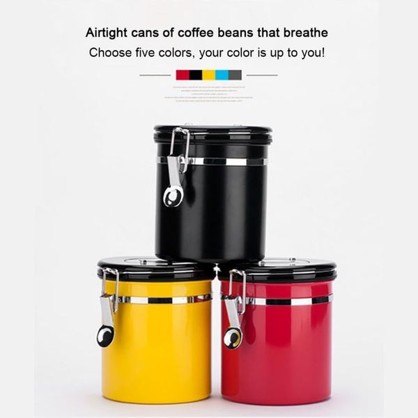 stainless steel high-quality coffee beans or nuts storage sealed jars bottles &
stainless steel high-quality coffee beans or nuts storage sealed jars bottles &