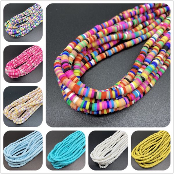 400pcs/lot 16inch 4mm clay beads flat round clay polymer loose spacer beads for jewelry making diy handmade charm bracelet
400pcs/lot 16inch 4mm clay beads flat round clay polymer loose spacer beads for jewelry making diy handmade charm bracelet