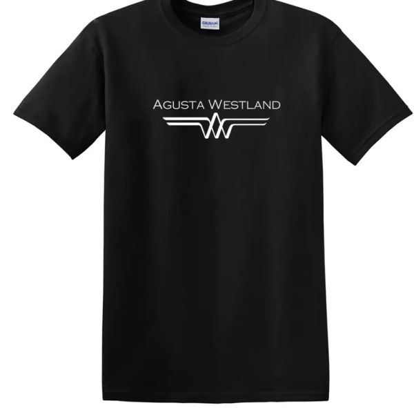 AgustaWestland Retro Logo Tee Shirt Aircraft Manufacturer Aviation Black T-Shirt, White;black
AgustaWestland Retro Logo Tee Shirt Aircraft Manufacturer Aviation Black T-Shirt, White;black