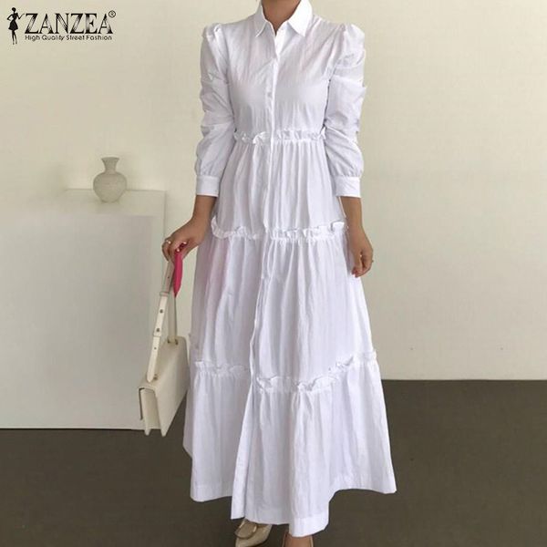 5xl ruffle dress women 2021 female maxi vestidos zanzea autumn long sleeve sundress casual solid stiching robe femme oversized, Black;gray
5xl ruffle dress women 2021 female maxi vestidos zanzea autumn long sleeve sundress casual solid stiching robe femme oversized, Black;gray