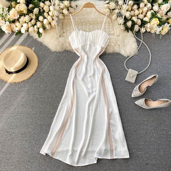 spring summer fashion a-line dress women sleeveless pleated slim holiday vestido de mujer clothes q647 casual dresses, Black;gray
spring summer fashion a-line dress women sleeveless pleated slim holiday vestido de mujer clothes q647 casual dresses, Black;gray