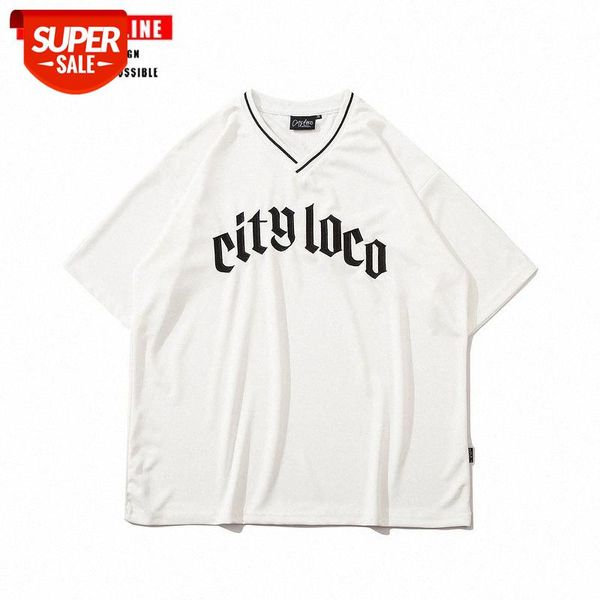 letter print short-sleeved t-shirt men and women summer loose versatile american hip-hop street #xv38, White;black
letter print short-sleeved t-shirt men and women summer loose versatile american hip-hop street #xv38, White;black
